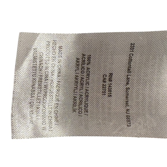 NFL Team Apparel Chicago Bears Sweater Women's S Orange Navy Holiday Knit V-Neck - Picture 7 of 8